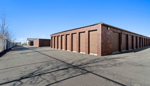 drive-up storage units at AA Access Storage in Clearfield, UT